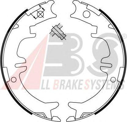 Колодки ручного гальма Lexus RX/IS/GS 93-08, Avensis/Previa/Rav4 90-06