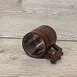 Пивний кухоль із дерева 0,5л кухоль, фото 3