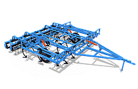 Культиватор КПГД-5 два ряда пружин (зі стійками Will Rich) подвійний барабан