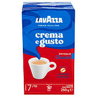 Кофе Lavazza Crema e Gusto Classico молотый 250г (0504)