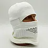 Зимова тактична шапка-балаклава 2 в 1 Білий / В'язана чоловіча шапка / Військова тепла балаклава, фото 3