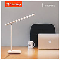 Настільна лампа ColorWay Portable Magnet з вбудованим акумулятором White (CW-DL03PMB-W), фото 3