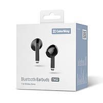 Навушники TWS ColorWay Slim Earbuds Black (CW-TWS2BK), фото 10