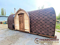 Бані "Вікінг" від Thermowood Production - це вибір для тих, хто цінує комфорт, стиль та довговічність. Фото, відео
