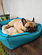 Лежанка для собаки, кота, лежак для собаки, кота, спальне місце МЕБЛЕВА ЗНОСОСТІЙКА ТКАНИНА, фото 3