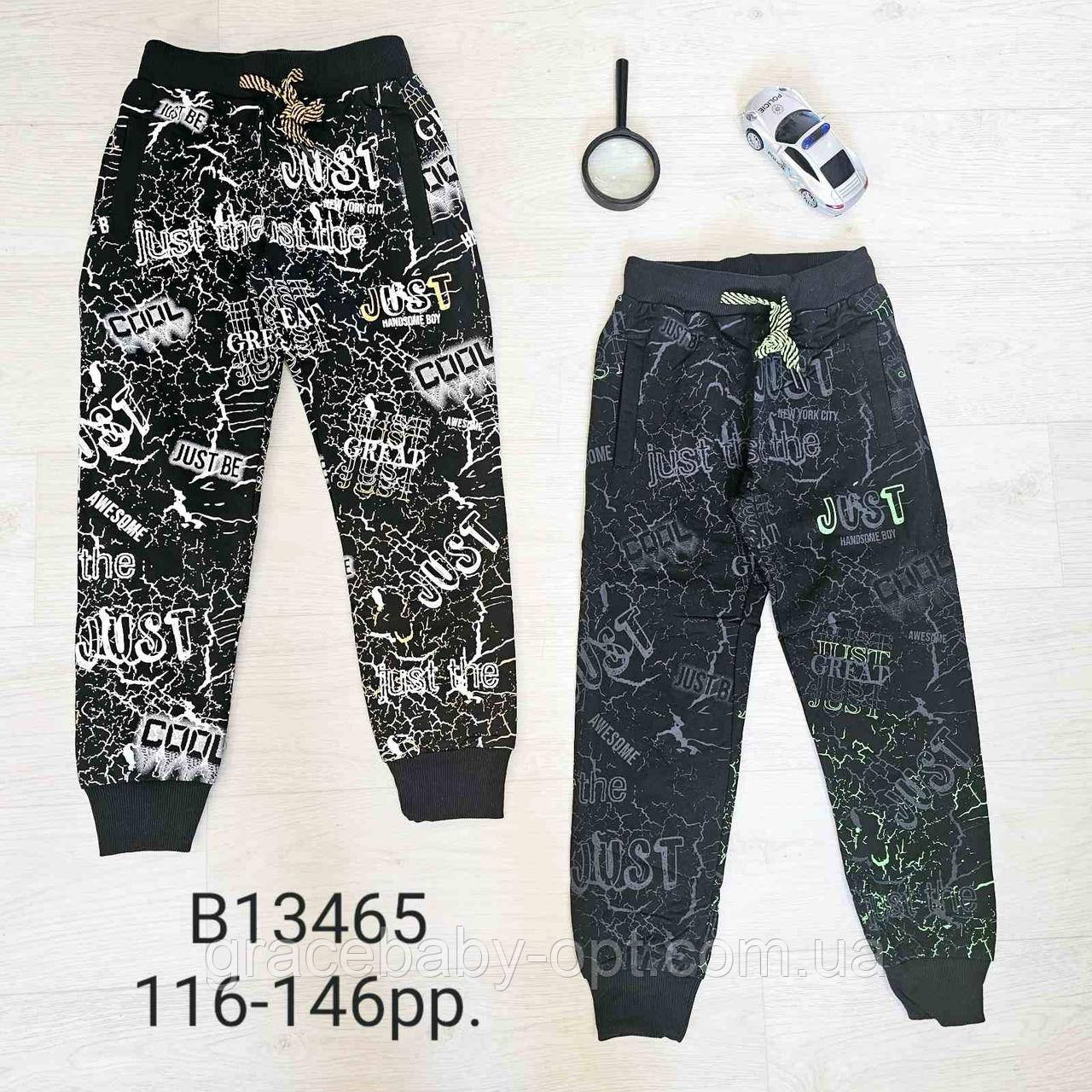 Спортивні штани для хлопчиків оптом, Grace, 116-146 см, No B13465
