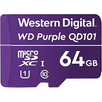 Карта памяти WD 64GB microSDXC class 10 UHS-I (WDD064G1P0C) - Вища Якість та Гарантія!