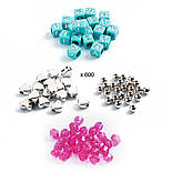 Набір для плетіння браслетів Djeco Срібний алфавіт DJ00030, фото 3