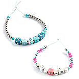 Набір для плетіння браслетів Djeco Срібний алфавіт DJ00030, фото 2