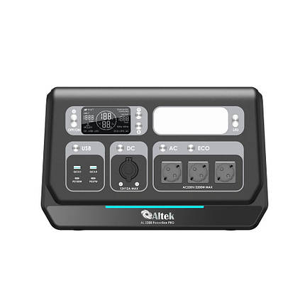 Портативна зарядна станція ALTEK AL 2200 POWERBOX PRO (1720 Вт·г), фото 1