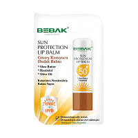 Солнцезащитный бальзам для губ из SPF 50+ BEBAK, 4,5 г