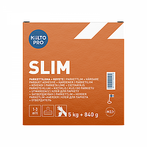 2К поліуретановий клей  KIILTO Slim Parkettiliima + затверджувач 5,84 кг