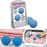 Пральна силіконова кулька для речей Dryer Balls., фото 3