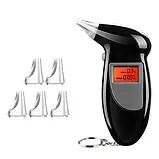 Професійний алкотестер кишеньковий цифровий з екраном, переносний драгер, фото 8