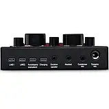 Аудіо мікшер звукова карта UKC V8 зовнішня з Bluetooth та вбудованими, фото 4