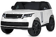 Детский электромобиль джип Range Rover Bambi M 5055EBLR-1(4WD) белый