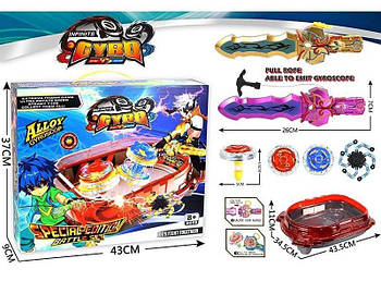 Гра Бейблед (арена, 2 дзиги, 2 запускачі, підсвічування, фіджет) LSD 165 B