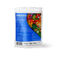 Минеральное удобрение Master (Мастер) NPK 20-20-20, 1 кг, Valagro