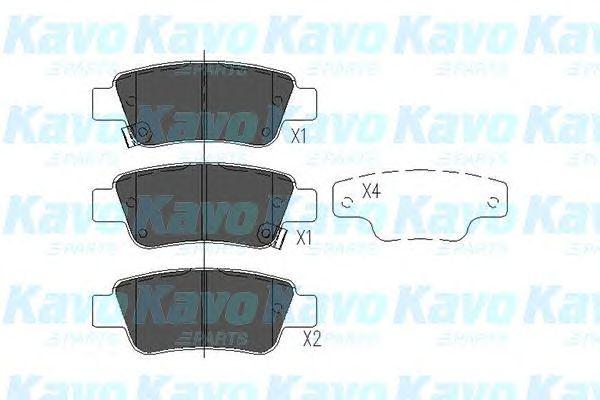 Гальмівні колодки зад. Honda CR-V 07- (bosch)