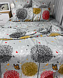 Постільна білизна бязь Сіра Країна Кульбаби, фото 2