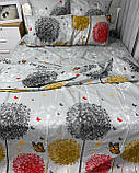 Постільна білизна бязь Сіра Країна Кульбаби, фото 5