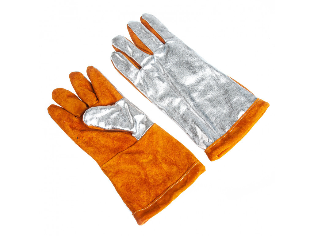 Рукавички алюмінізовані вогнестійкі для зварника 1500 °C
