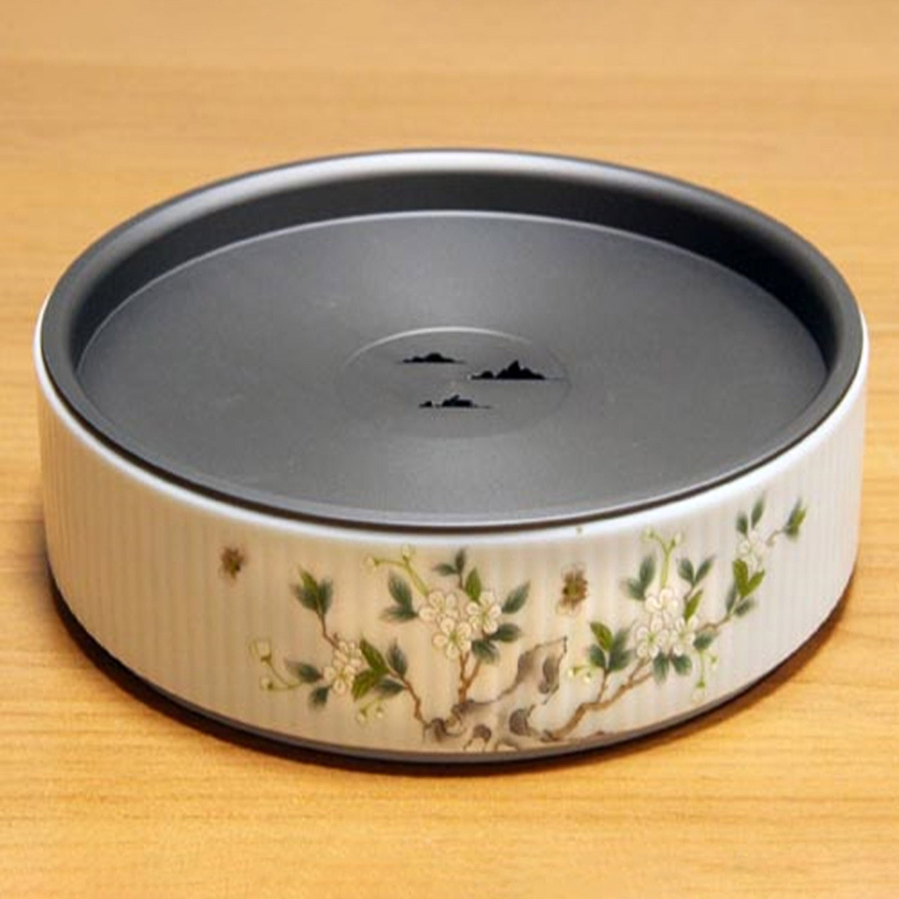 Фарфорова чабань (столик) для чайної церемонії "Моліхуа", 19х4,5см, фото 1