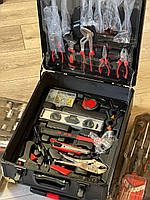 Набор инструмента инструменты в чемодане WMC 408 предметов с трещоткой (в чемодане) 0201 Топ !