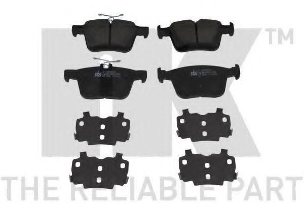 Гальмівні колодки зад.VW Golf VII/Audi A3 1.2-2.0 12-