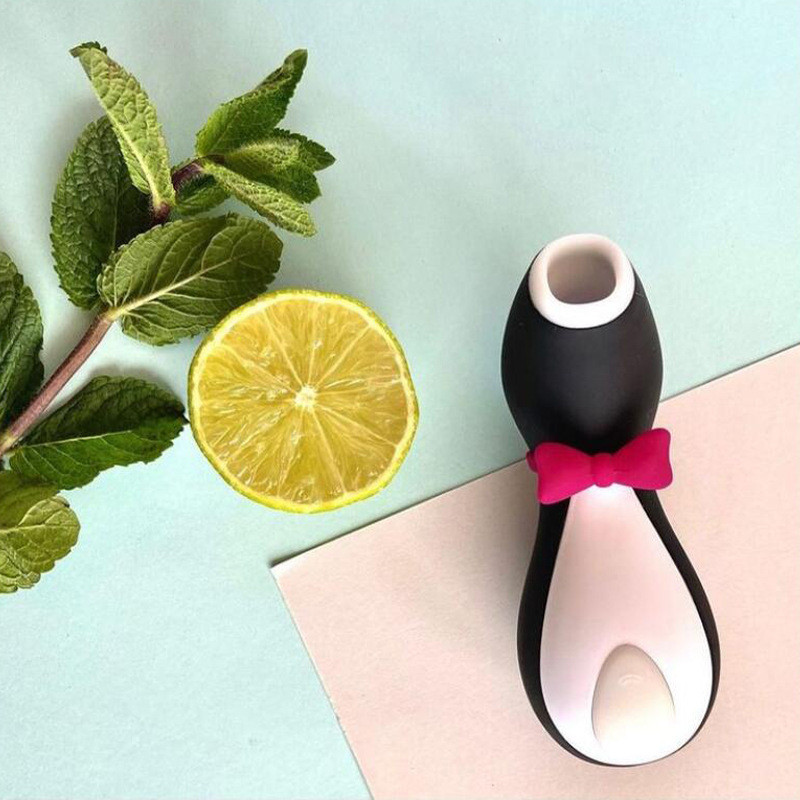 Satisfyer Pro Penguin вакуумний масажер для клітора + Лубрикант + Анальна пробка + Безкоштовна доставка