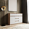 Сучасний комод для дому без ручок з 2 дверцятами та 5 шухлядами з ДСП FT-227, фото 8