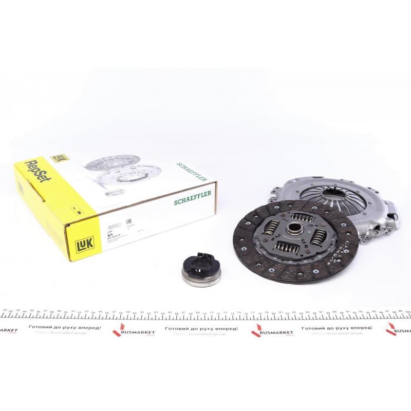 Комплект зчеплення Skoda Fabia/Roomster 1.4D 03-10 (d = 220 mm) (+ витискний)