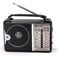 Радиоприемник портативный Golon RX-606AC, черный 0201 Топ !