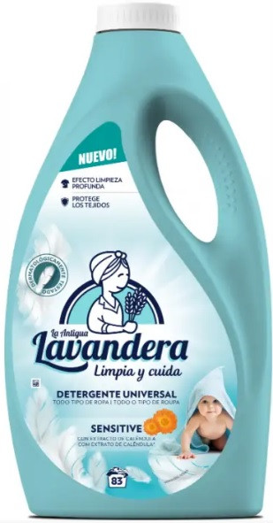 Гель для прання La Antigua Lavandera Sensetiv для дитячих речей (2.49 л)