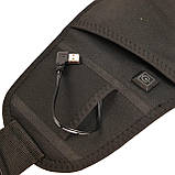 Електрична грілка пояс Supretto для живота, спини та попереку (8708), фото 6