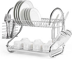 Органайзер для сушіння посуду та кухонних приладів Wet Dish Organiser 8051S ART-0448 0201 Топ!