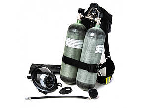 Дихальний апарат SCBA з повітряним балоном 6.8 л/300Bar