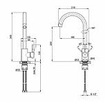 (Champion) Змішувач на кухню з нержавіючої сталі, фото 7