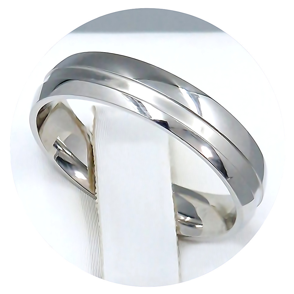 Каблучка Stainless Steel. Сталь. Родій. Є: 17р 18р