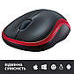 Мишка Logitech M185 red (910-002240), фото 5