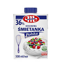 Сливки кондитерские 36% Mlekovita Deserowa smietanka 500мл.