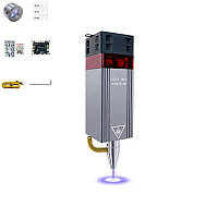 Лазер для резки гравировки с подачей воздуха 80Вт 450нм LT-80W-AA-PRO