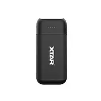 Зарядное устройство + Powerbank XTAR PB2C, Черный