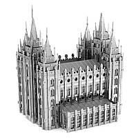 Металевий конструктор 3Д Metal Earth Iconx - The Church of Salt Lake City, ICX027