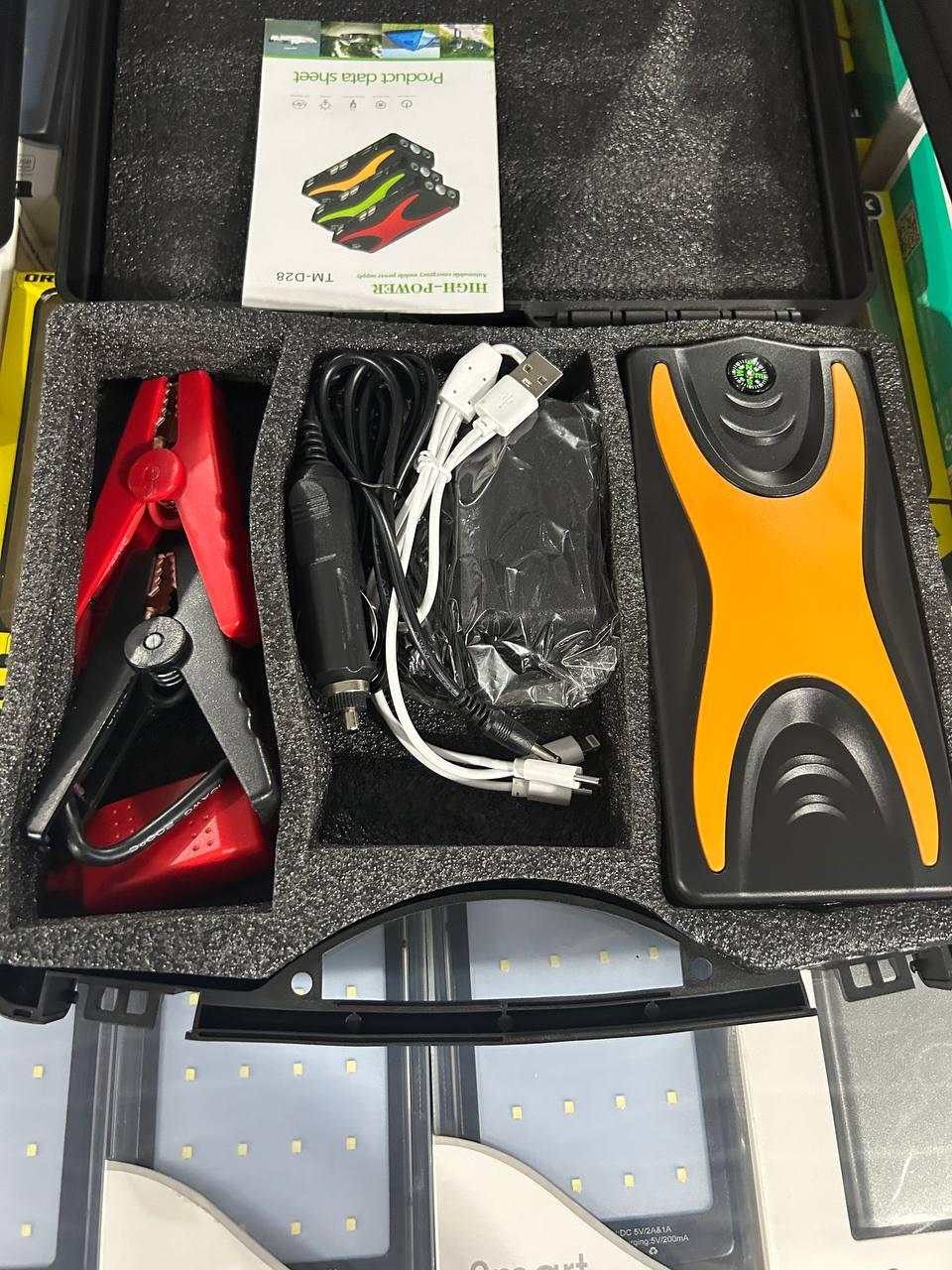 Пускозарядний пристрій JUMP STARTER JX28 (99800 мА·год)