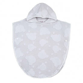 Пончо дитяче Irya - Bear gri Pancosu сірий 1-2 роки 60*60