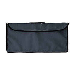 Чохол для мангалу-валізи на 8 шампурів сірий