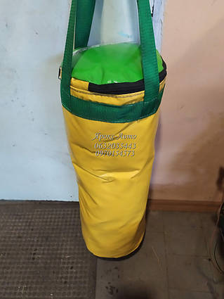 Боксерський мішок ПВХ жовтий 230х620 000047402