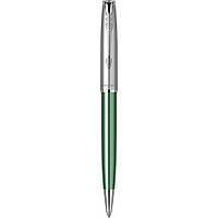 Ручка шариковая Parker SONNET 17 Essentials Metal & Green Lacquer CT BP 83 332 EVO