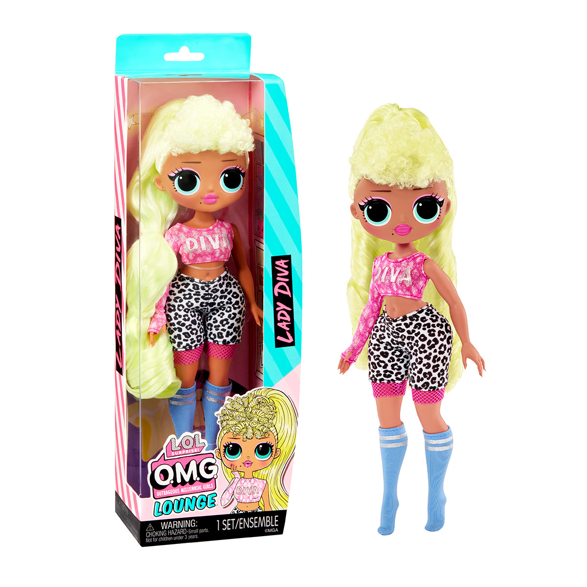Лялька L.O.L. Surprise! Lady Diva серии OPP OMG Lounge  - Леді Діва 985877, фото 1